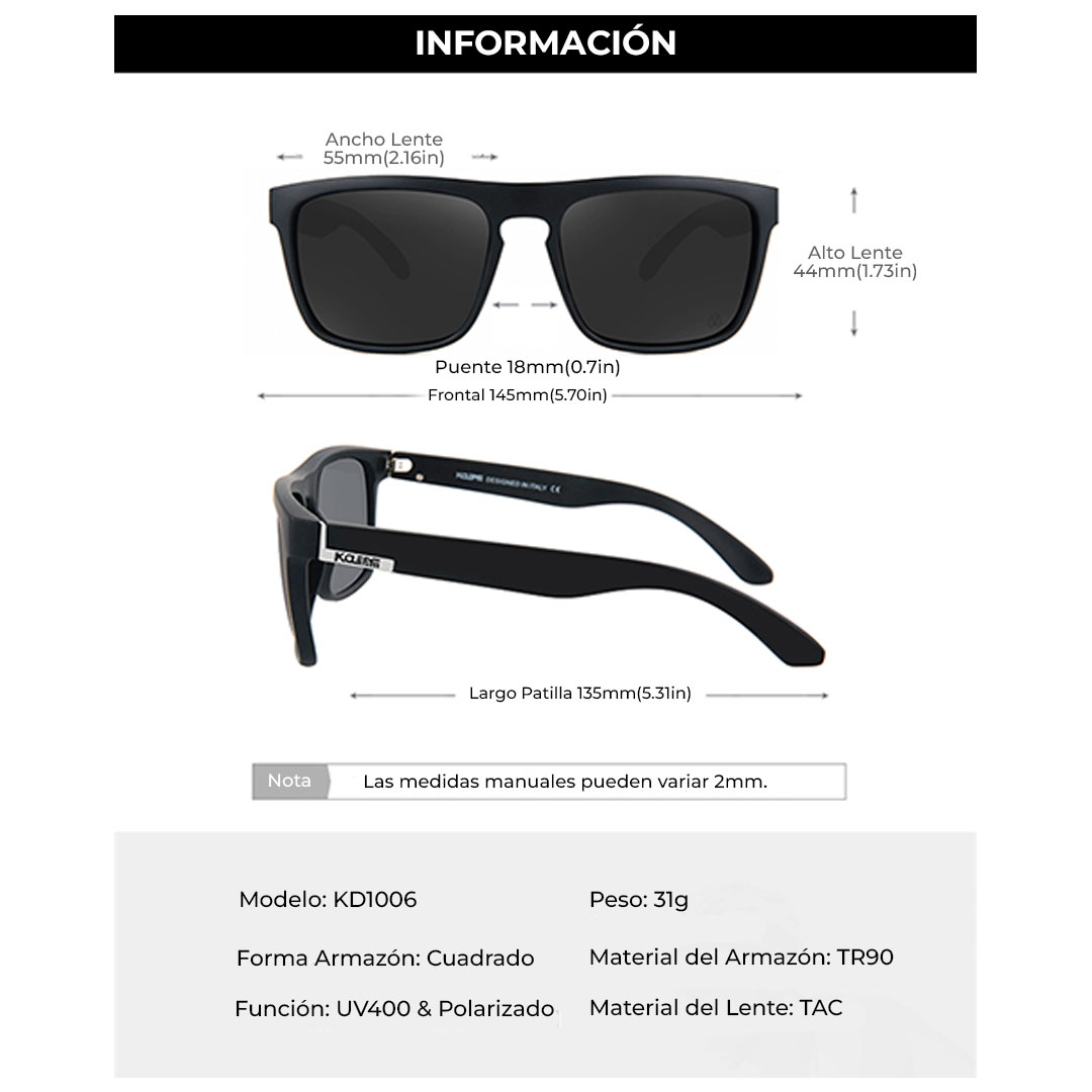 Protección UV400 RONAN