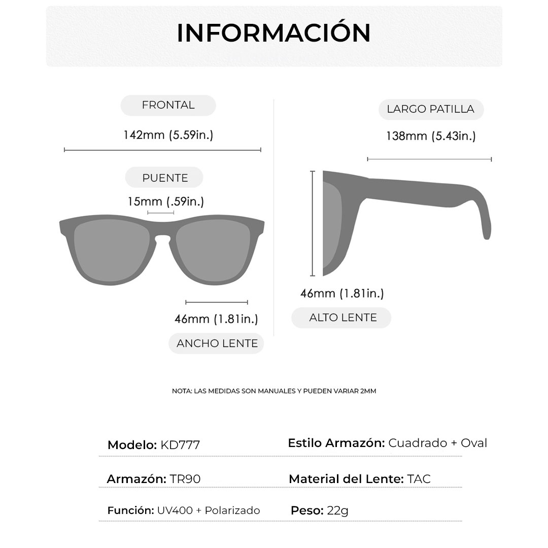 Protección UV400 RONAN