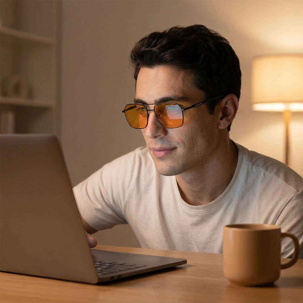 Uso diario de Gafas con filtro de luz azul - N9201